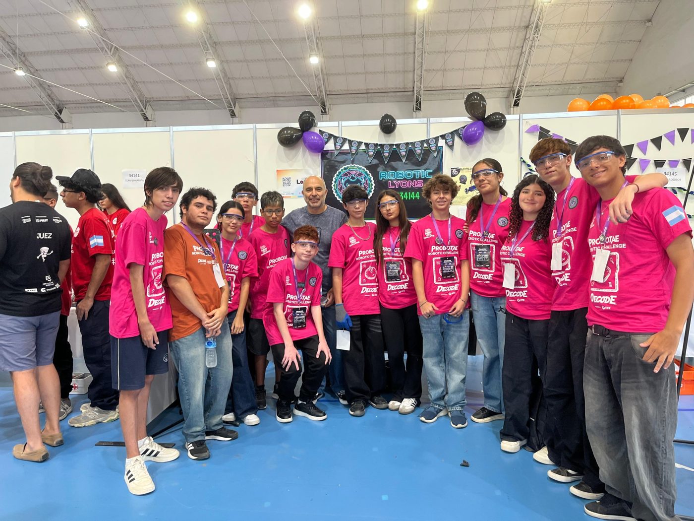 El equipo en la competencia FTC